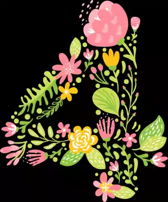 vectores plantilas ALFABETO,FLOR,